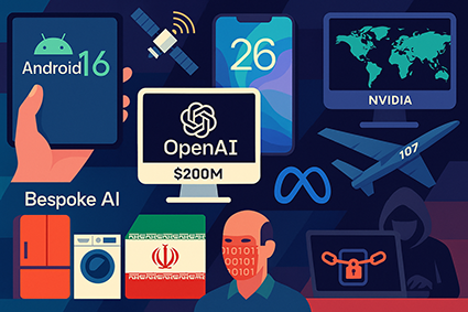 آخرین اخبار تکنولوژی در ایران و جهان از ۲۳ خرداد تا ۱ تیر ۱۴۰۴ - تلفیق هوش مصنوعی، امنیت سایبری، محصولات دیجیتال و بحران‌های فناوری