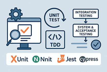 تست نرم‌افزار با ابزارهای مدرن و روش‌های تضمین کیفیت