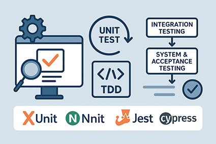 تست نرم‌افزار با ابزارهای مدرن و روش‌های تضمین کیفیت